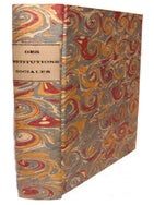 Item #11537 Des institutions sociales. B. E. MANUEL