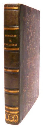 Item #11639 Mémoires de l'Académie des Sciences, inscriptions, belles-lettres,...