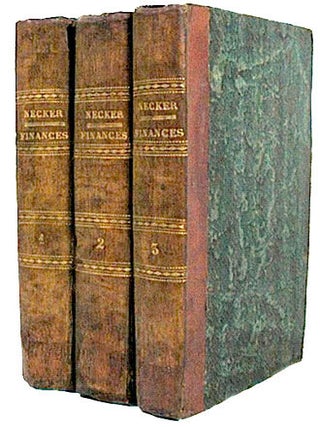 Item #12514 De l'administration des finances de la France. NECKER, Jacques