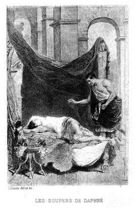 Item #12788 Les Soupers de Daphné, suivis des Dortoirs de Lacédémone, publiés avec une...