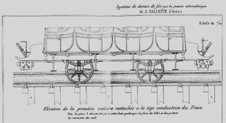Tube propulseur-Hallette, système d'exécution et d'exploitation des chemins de fer par la pression atmosphérique