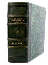 Item #13855 Traité d'économie politique, ou simple exposition de la manière dont se forment,...