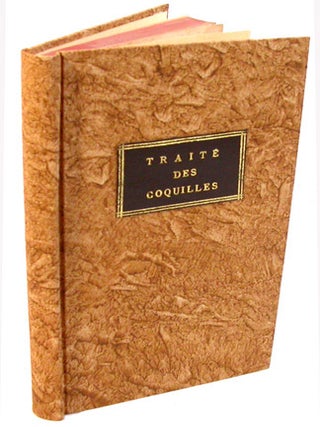 Item #13858 Traité sommaire des coquilles, tant fluviales que terrestres, qui se trouvent aux...