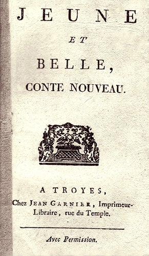 Item #15440 Jeune et Belle, Conte Nouveau. MURAT, Mme de.