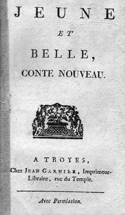 Jeune et Belle, Conte Nouveau.