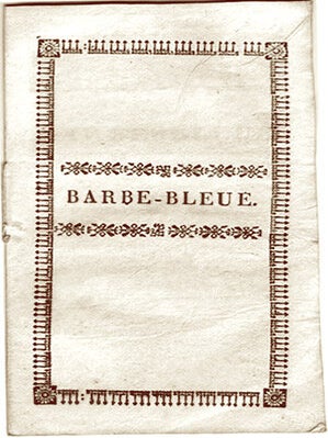 Item #16116 Barbe-Bleue. PERRAULT, Charles