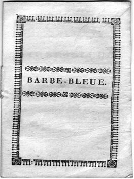 Barbe-Bleue