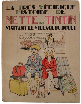 Item #16482 La très véridique histoire de Nette et Tintin visitant le village du...