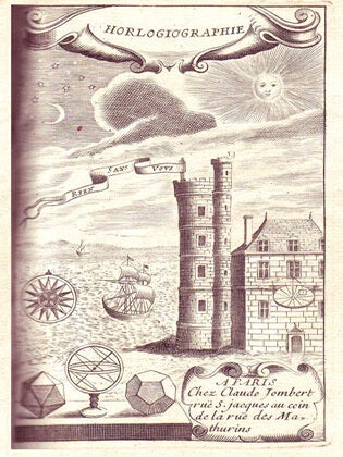Item #16585 Traité d'horlogiographie, contenant plusieurs manieres de construire, sur toutes...