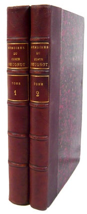 Item #16775 Mémoires, du comte Beugnot, ancien ministre (1783-1815), publiés par le...