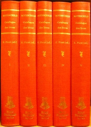 Catalogue des livres composant la bibliothèque de feu M. le Baron James de Rothschild