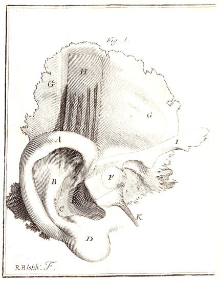 Item #17745 Traité de l'organe de l'ouie, contenant la structure, les usages & les maladies de toutes les parties de l'oreille. Nouvelle édition. DU VERNEY, Guichard Joseph.