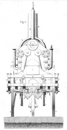 Item #17778 Mémoire sur les locomoteurs et les machines à vapeur mobiles. HAMOND, Charles