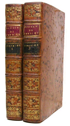 Item #17871 Opuscules de physique animale et végétale, traduits de l'Italien et augmentés...