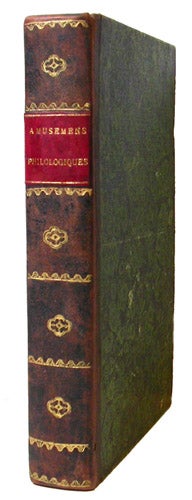 Item #18027 Amusemens philologiques, ou variétés en tous genres, 2° édition augmentée.. par G.P. Philomnestre. PEIGNOT, G.