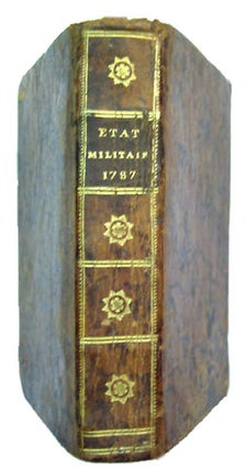 Item #18466 Etat militaire de France pour l'année 1787, Vingt et neuvième édition. ROUSSEL, M. de