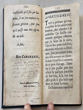 Loisirs d'un soldat au régiment des Gardes Françoises