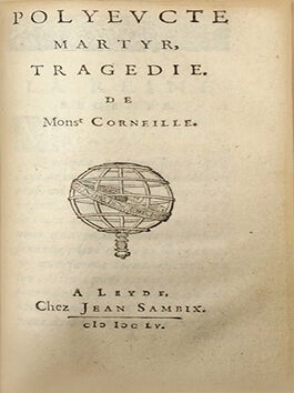 Polyeucte, martyr, Tragédie.