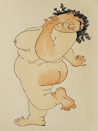 Item #19749 Satire contre les femmes, illustrations de Dubout. BOILEAU, N
