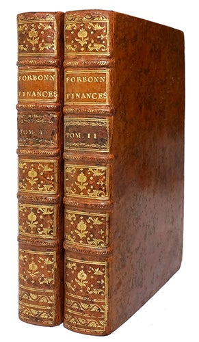 Item #20055 Recherches et Considérations sur les Finances de la France, depuis l'année 1595 jusqu'à l'année 1721. FORBONNAIS, François Véron Duverger de.