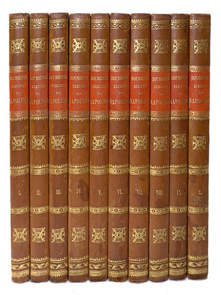 Item #20102 Mémoires, de M. de Bourrienne, Ministre d'État; sur Napoléon, le Directoire, le...