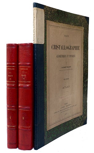 Item #20276 Traité de cristallographie, géométrique et physique. Cristallographie physique. MALLARD, Fr. Ernest.