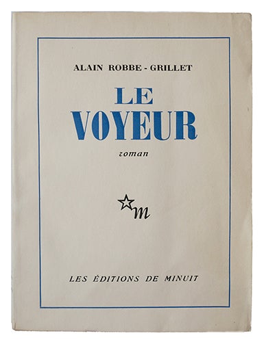 Item #20307 Le voyeur, roman. ROBBE-GRILLET, Alain.