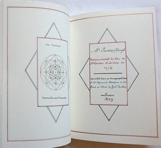 Mr Yardley's Process, communicated by him to Mr Garden of London in 1716, transcribed from an autograph letter of Dr. Sigismond Bacstrom to Mr. Hand in 1804; by Fred. Hockley. Procédé de Mr. Yardley communiqué par lui à Mr. Garden, de Londres en 1716, transcrit d'une lettre de Sigismond Bacstrom en 1804, une traduction manuscrite en regard de la main de Julien Champagne. With a presentation by Alain Marchiset & an afterword by Jean Artero.