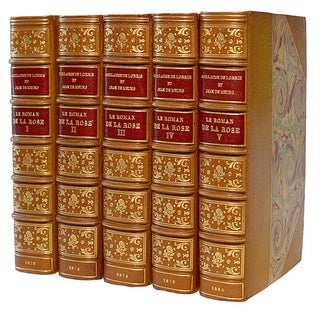 Item #20429 Le Roman de la Rose, Edition accompagnée d'une traduction en vers. Précédée d'une...