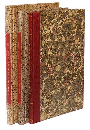 Item #20558 -1) Catalogue d’une partie de livres rares, singuliers et précieux...