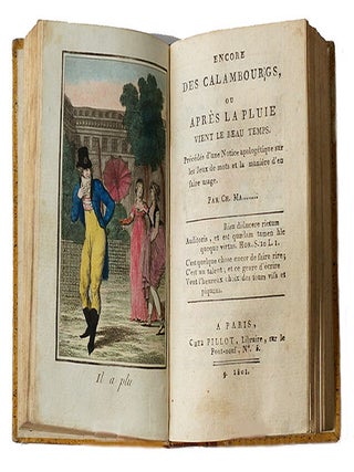 Item #20560 Des Calembourgs comme s'il en pleuvoit, contenant un déluge de traits d'esprit. 3e...