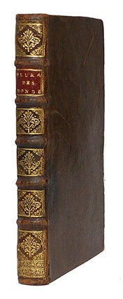 Item #20684 Nouveau traité de la pluralité des mondes, traduit du latin en françois par M....