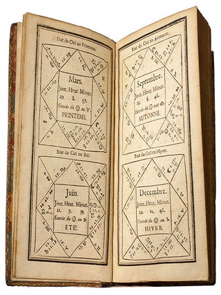 État du ciel pendant l'année de grâce Mil sept cent trente, (1730) ou Journal de ce qui arrivera de plus considérable dans le mouvement des astres. Avec les ascensions droites du soleil, et celles des principales étoiles ... & les équations pour régler les pendules, par le Sieur Desplaces