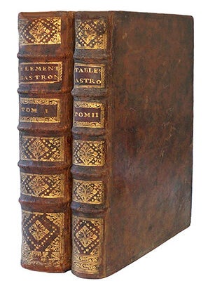 Item #20763 Eléments d'astronomie (suivi de) Tables astronomiques, du Soleil, de la Lune, des...