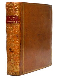Item #20830 Vie de Monsieur Turgot. CONDORCET, J A. N. de Caritat Marquis