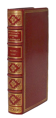 Item #20939 Lettres familières de Monsieur de Balzac à Monsieur Chapelain. BALZAC, J. L. Guez de.