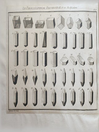 Cristallographie, ou Description des formes propres à tous les corps du règne minéral, Dans l'état de Combinaison saline, pierreuse ou métallique. 2e édition.