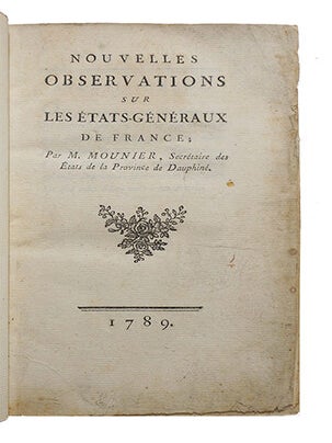Nouvelles observations sur les États-Généraux de France