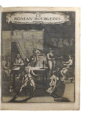 Le roman bourgeois, Ouvrage comique.