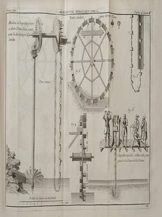 Architecture Hydraulique ou L'Art de conduire, d'élever et de ménager les eaux pour les différens besoins de la vie
