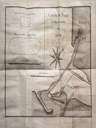 Recherches sur les ensablemens des ports de mer, et sur les moyens de les empêcher à l'avenir, particulièrement dans les ports de Languedoc, contenant une nouvelle théorie touchant les jonctions des rivières ...