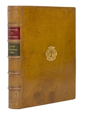Item #21197 Les Vrayes Centuries et Propheties de Maistre Michel Nostradamus, où se void...