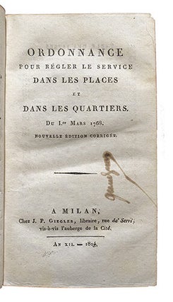 Décret impérial du 24 Messidor an XII relatif aux cérémonies publiques, préséances, honneurs civils et militaires