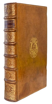 Dictionnaire étymologique, ou Origines de la Langue françoise, Nouvelle. MENAGE, Gilles.
