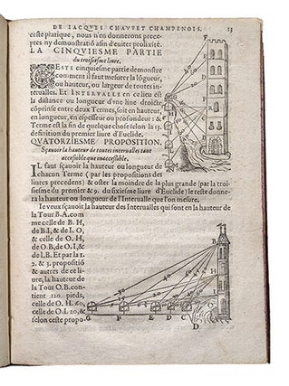 La Pratique universelle de géométrie, de Jacques Chauvet champenois, professeur ... contenant l'explication de son cosmomètre et de tous instrumens géométriques, avec les figures et démonstrations très utiles et nécessaires pour l'intelligence d'iceux...