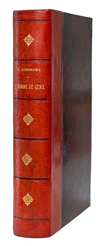 Item #21262 L'homme de génie, 3e édition traduite sur la VIe édition italienne par Fr. Colonna d'Istria et M. Calderni, et précédé d'une préface de M. Ch. Richet. LOMBROSO, C.