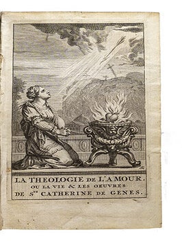La théologie de l'amour, ou la vie et les oeuvres de sainte Catherine de Gênes.