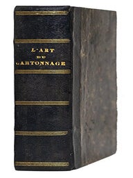 Item #21323 L'art de construire en cartonnage, toutes sortes d'ouvrages d'utilité et...