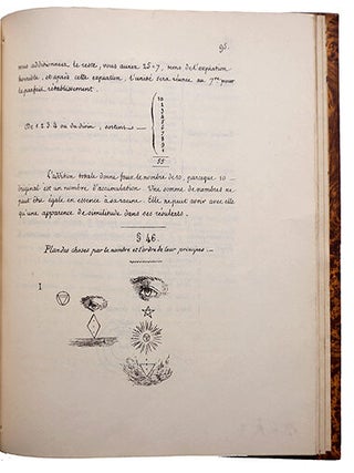 Des nombres, oeuvre posthume