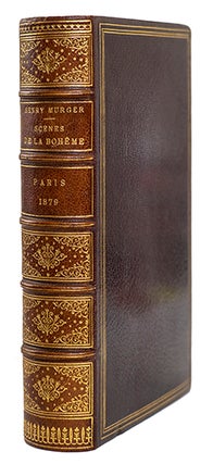 Item #21379 La vie de Bohême, avec un front. et 12 gravures à l'eau-forte par Adolphe Bichard....